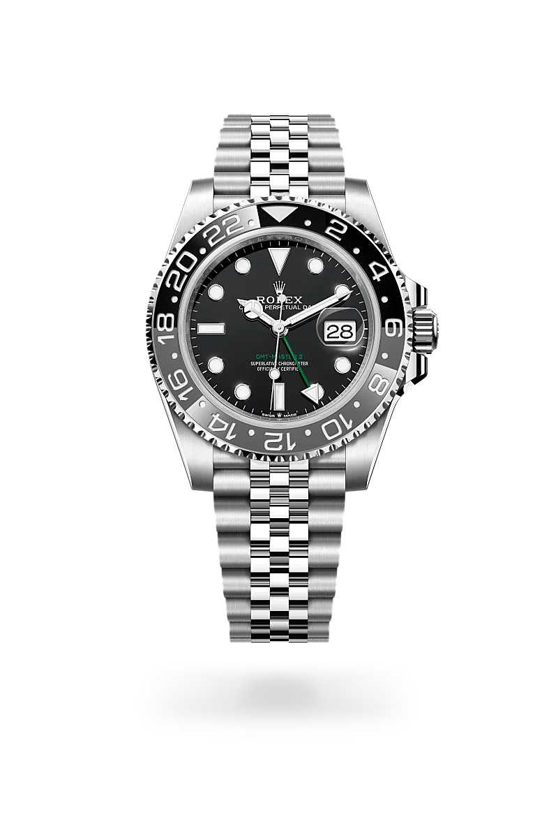 Rolex GMT-Master II Oyster, 40 mm, acciaio Oystersteel