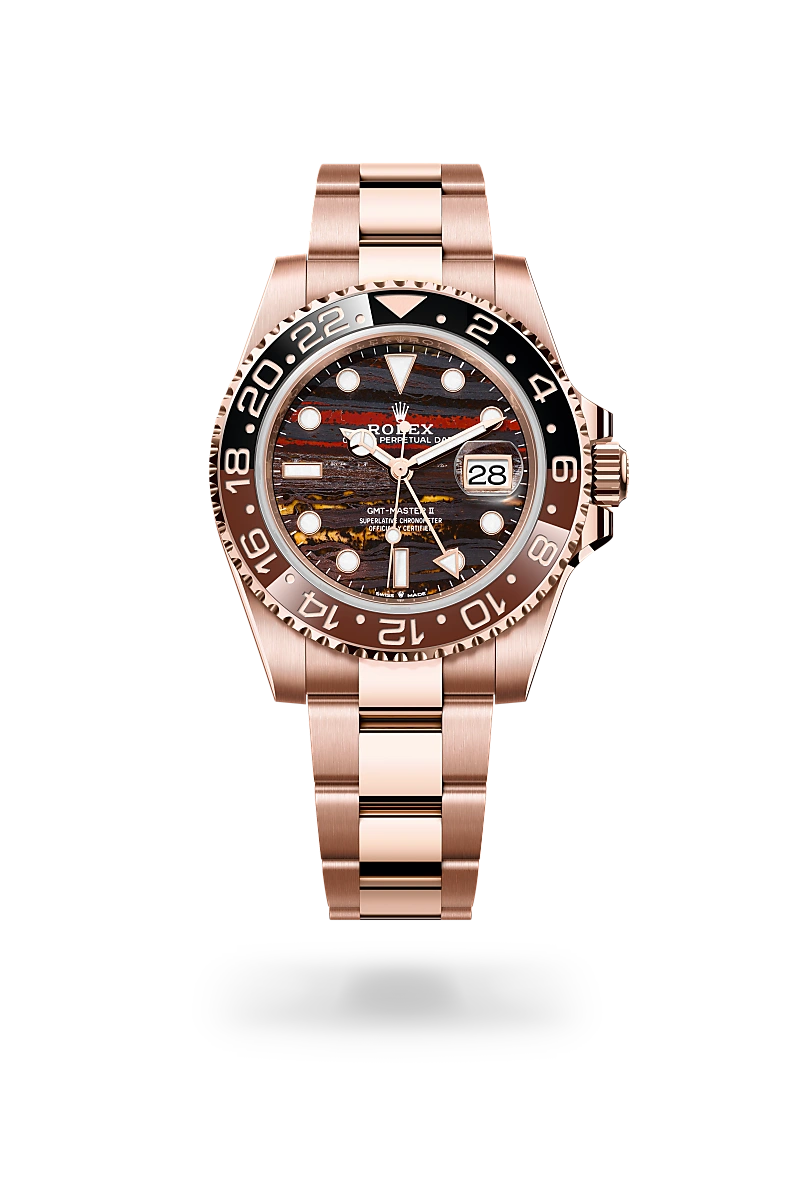 Rolex GMT-Master II Oyster, 40 mm, oro Everose