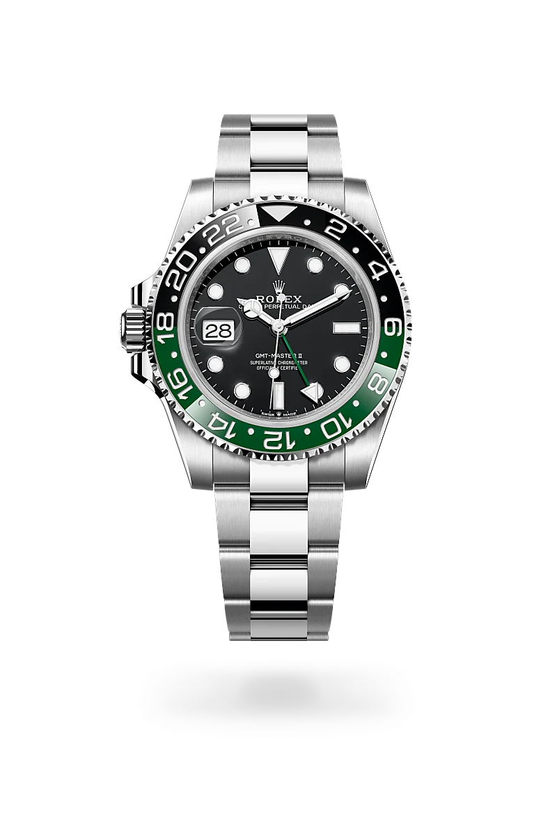 Rolex GMT-Master II Oyster, 40 mm, acciaio Oystersteel
