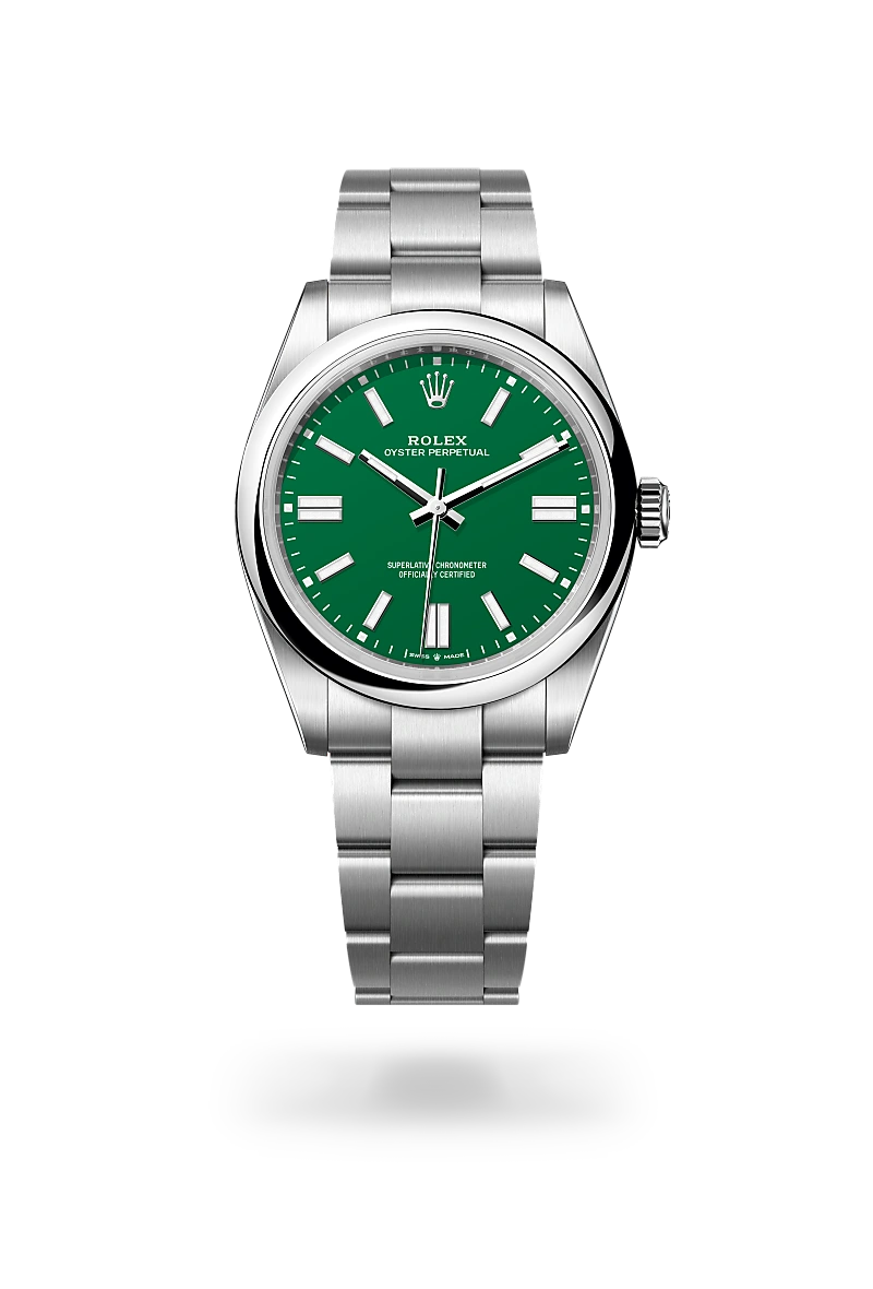 Rolex Oyster Perpetual Oyster, 41 mm, acciaio Oystersteel