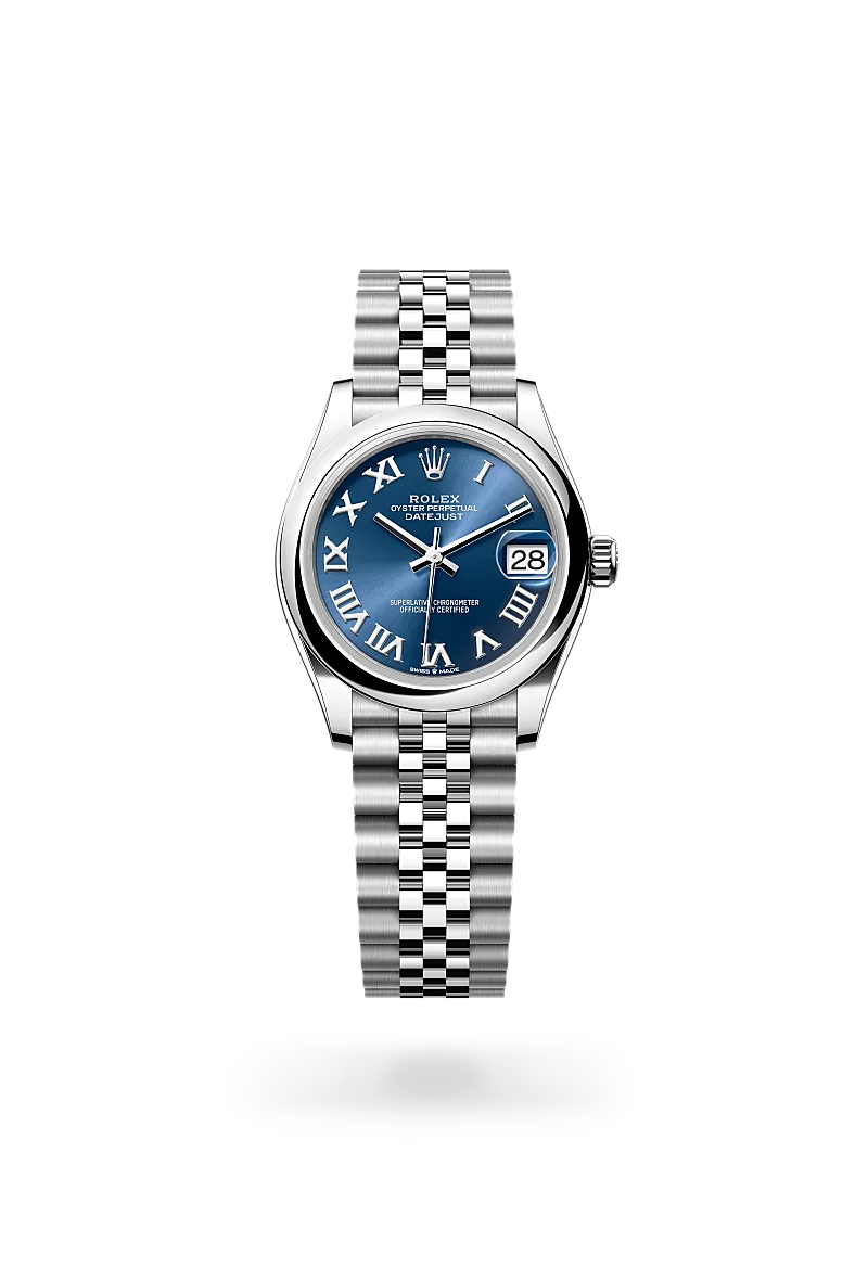 Rolex Datejust Oyster, 31 mm, acciaio Oystersteel