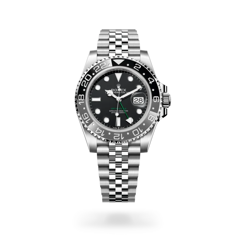 Rolex GMT-Master II Oyster, 40 mm, acciaio Oystersteel