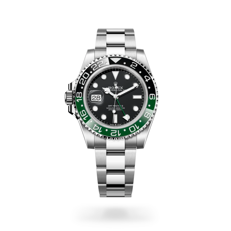 Rolex GMT-Master II Oyster, 40 mm, acciaio Oystersteel