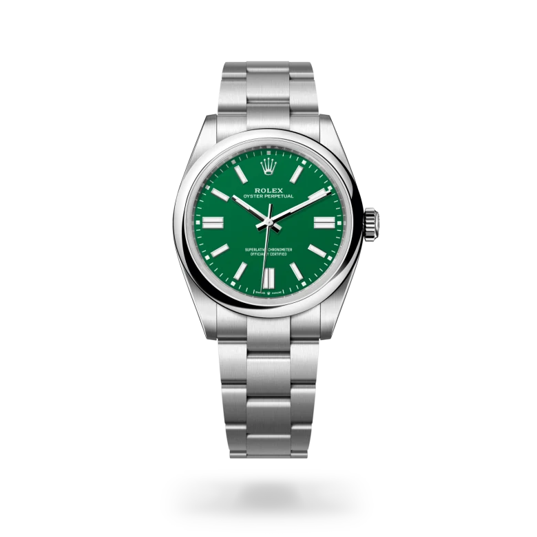 Rolex Oyster Perpetual Oyster, 41 mm, acciaio Oystersteel