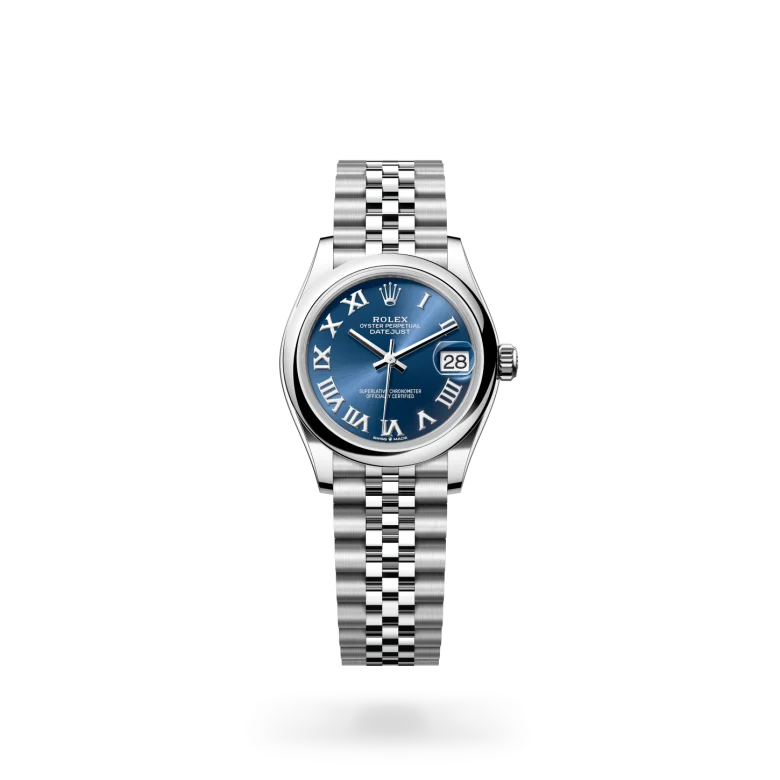 Rolex Datejust Oyster, 31 mm, acciaio Oystersteel