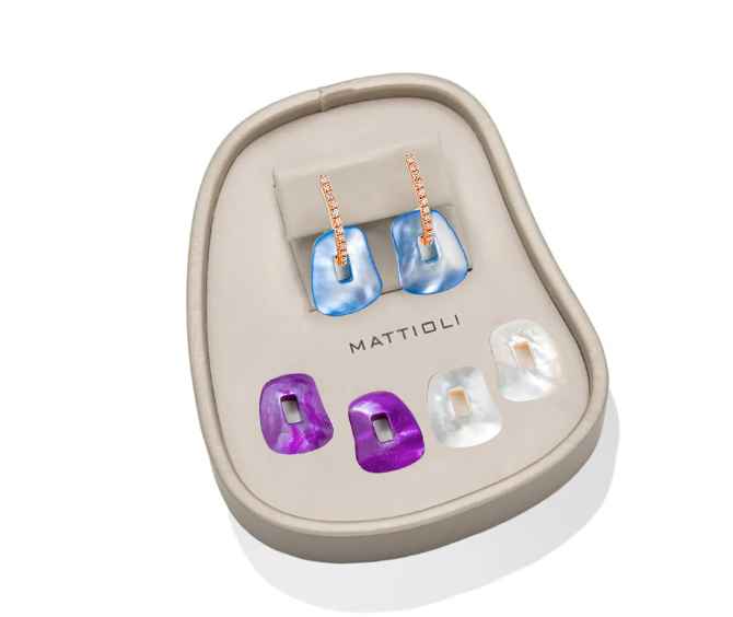 Immagine Orecchini Puzzle piccoli 3 colori