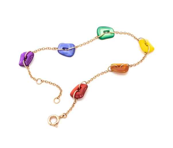 Immagine Bracciale Mini Puzzle Rainbow