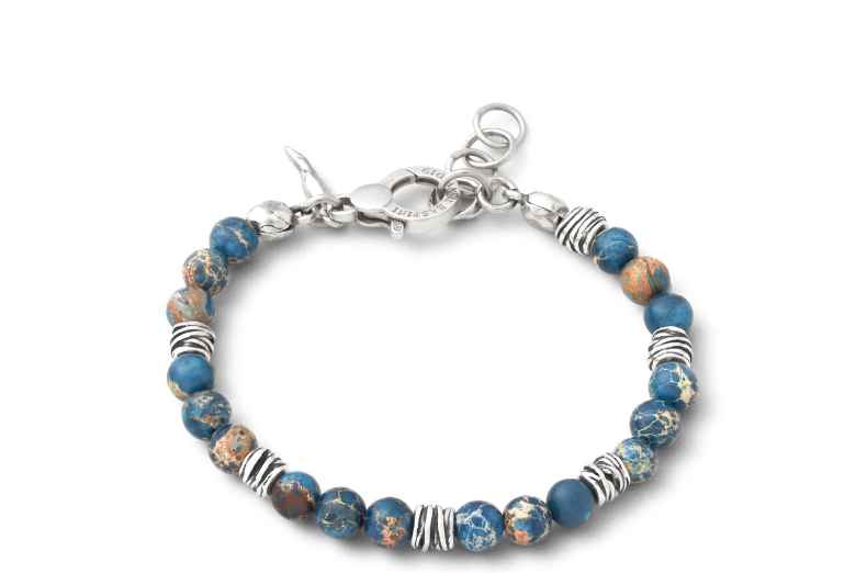 Immagine Bracciale Tango Agata Azzurra