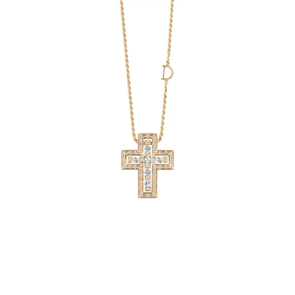 Immagine DAMIANI Croce Brillanti BELLE ÉPOQUE