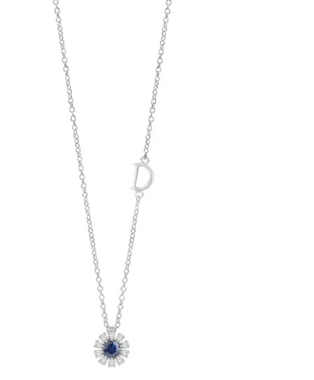 Immagine Girocollo Mimosa Zaffiro centrale