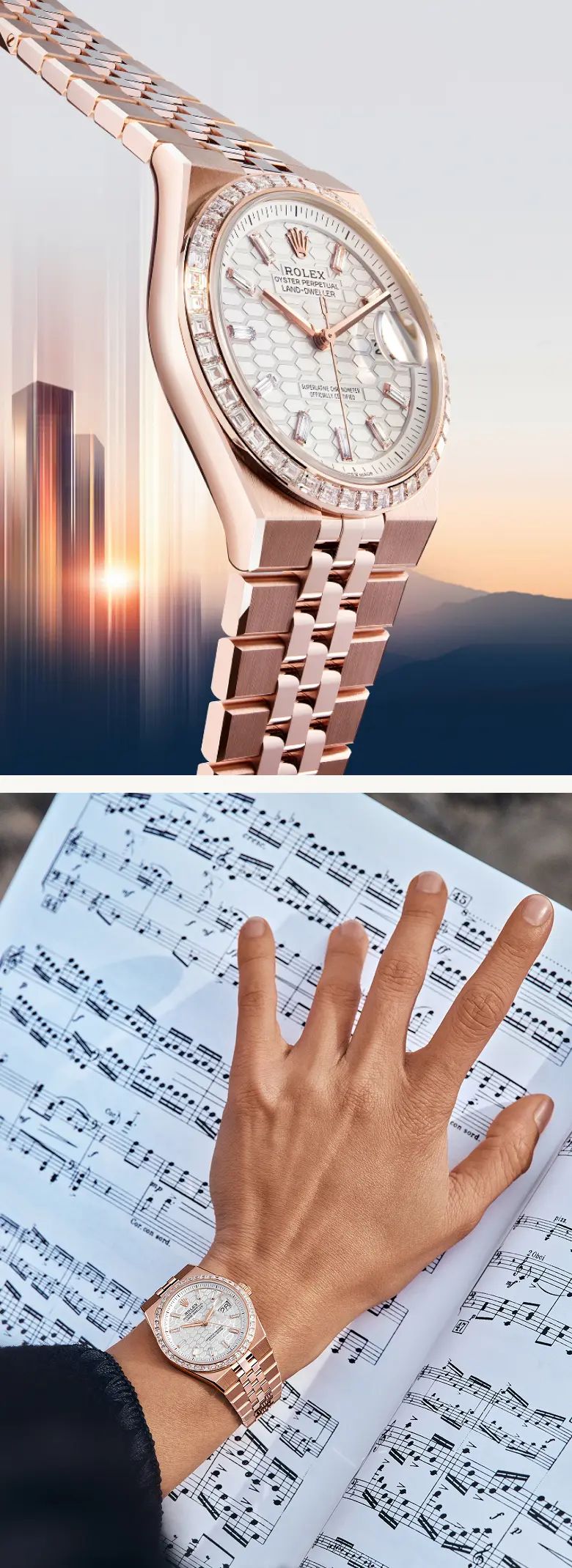 Rolex The Land Dweller M127285tbr 0002 2501fj 003 And Ywang 2412rp 4 Portrait