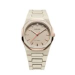 Orologio policarbonato quadrante beige