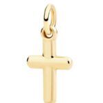 Ciondolo Cross oro giallo