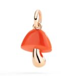 Charm Funghetto arancio